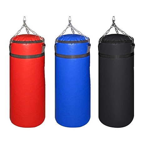 Мешок боксерский SM 25кг на цепи (армированный PVC) Синий 25 кг