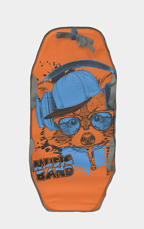 Ледянка мягкая удлинённая ЛДМО-400 (Music)