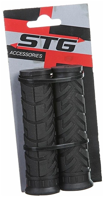 Ручки руля 110 мм STG HL-G47A (черные)