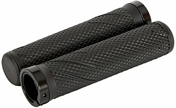 Ручки руля 135мм STG SZ-056В Lock-On (черный)