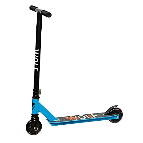 Самокат NOVATRACK WOLF JR (100мм, Синий)