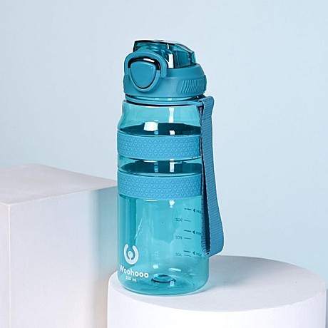Бутылка для воды спортивная Woohooo H2O цвет Light Blue 850мл