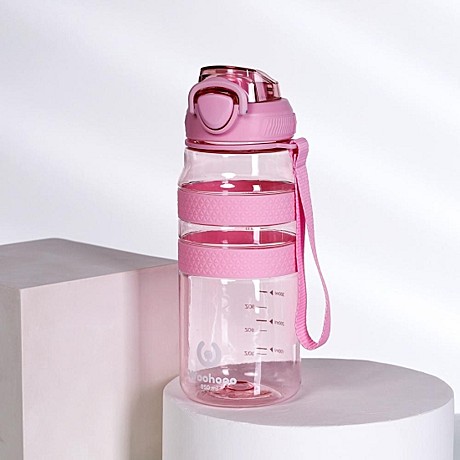 Бутылка для воды спортивная Woohooo H2O цвет Pink 850мл