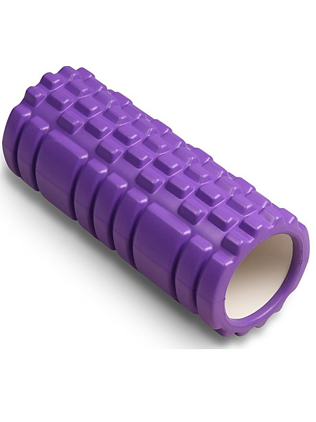 Ролик массажный для йоги INDIGO PVC 14*33 см