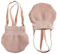 Получешки (полупальцы вязаные) INDIGO Бежевый 36/37