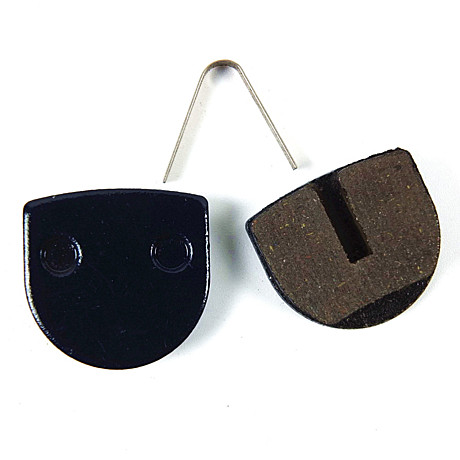 Колодки для дискового тормоза, материал органика, цвет голубой, логотип 