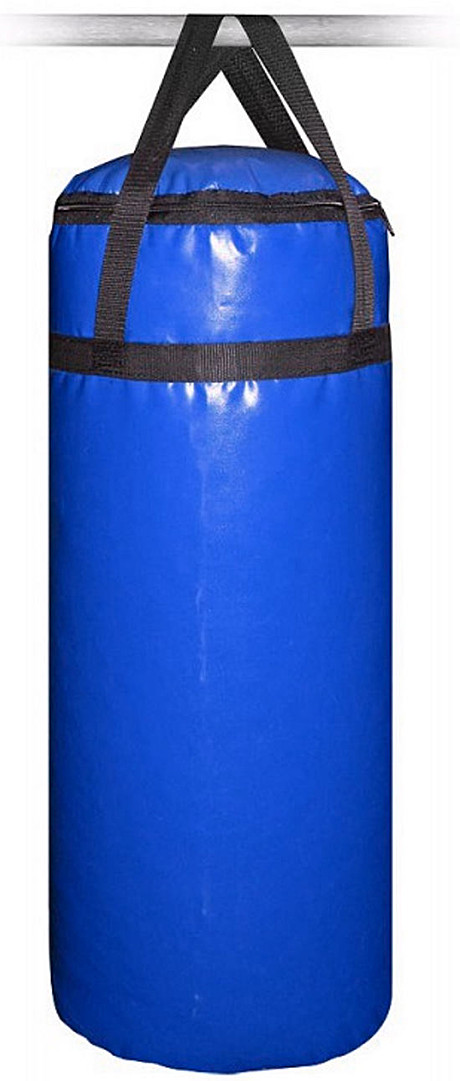 Мешок боксерский SM 10 кг на стропе (армированный PVC) Синий 10 кг
